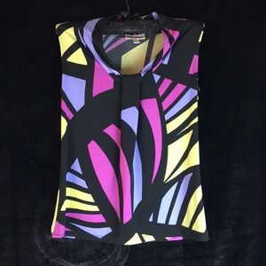 Super colorful dress top